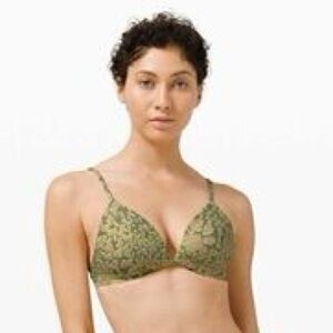 Lululemon Waterside Swim Top Wild Haven Multi Size 6